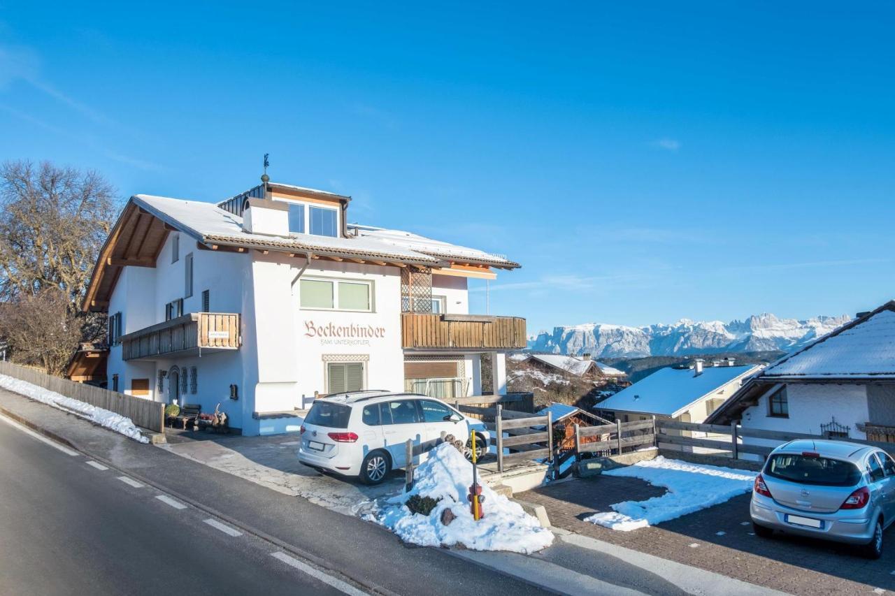 Beckenbinder Apartement Rosengarten San Genesio Atesino Dış mekan fotoğraf